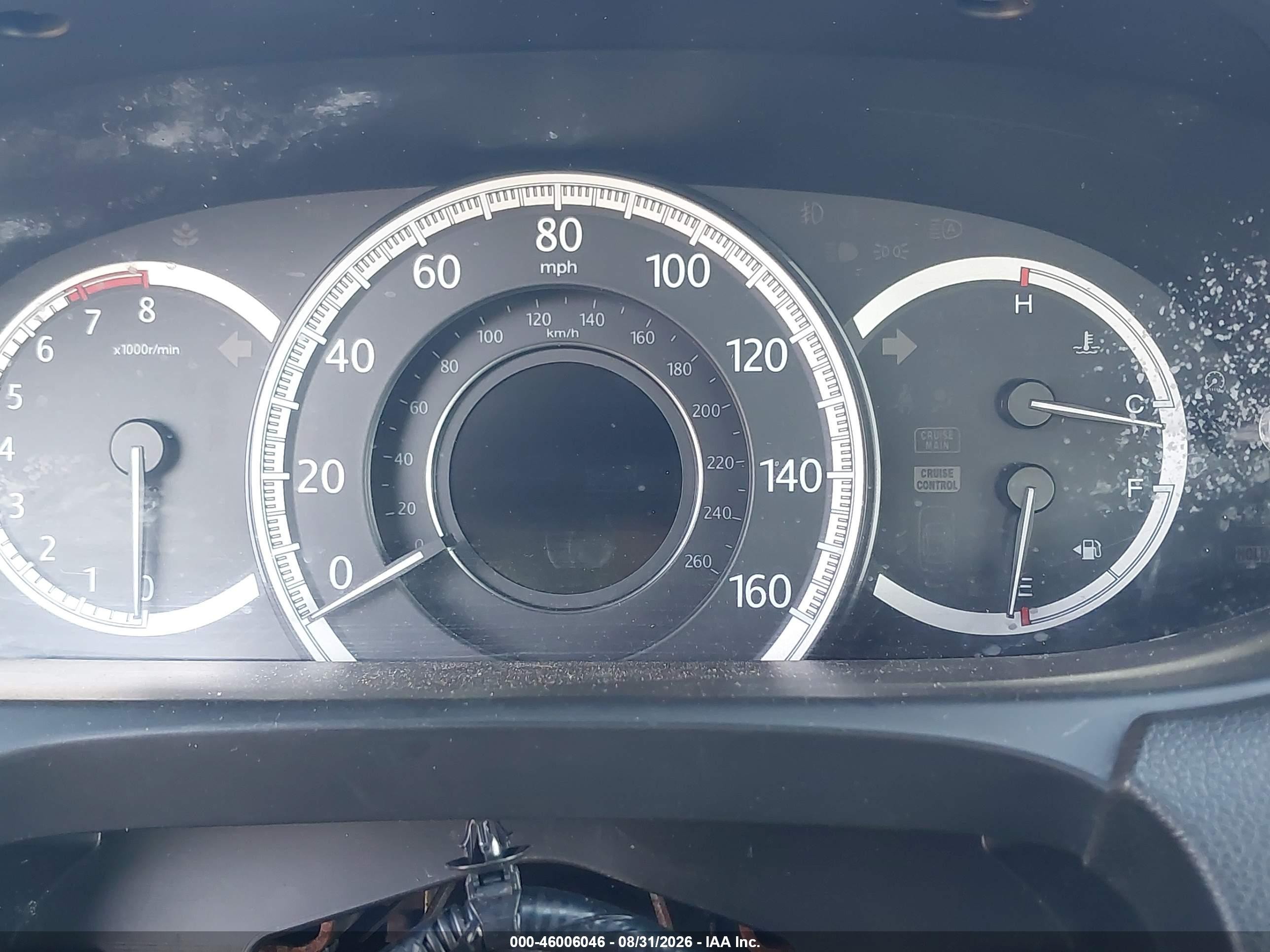 2013 Honda Accord Ex-l V-6 Gray vin: 1HGCR3F86DA049013
