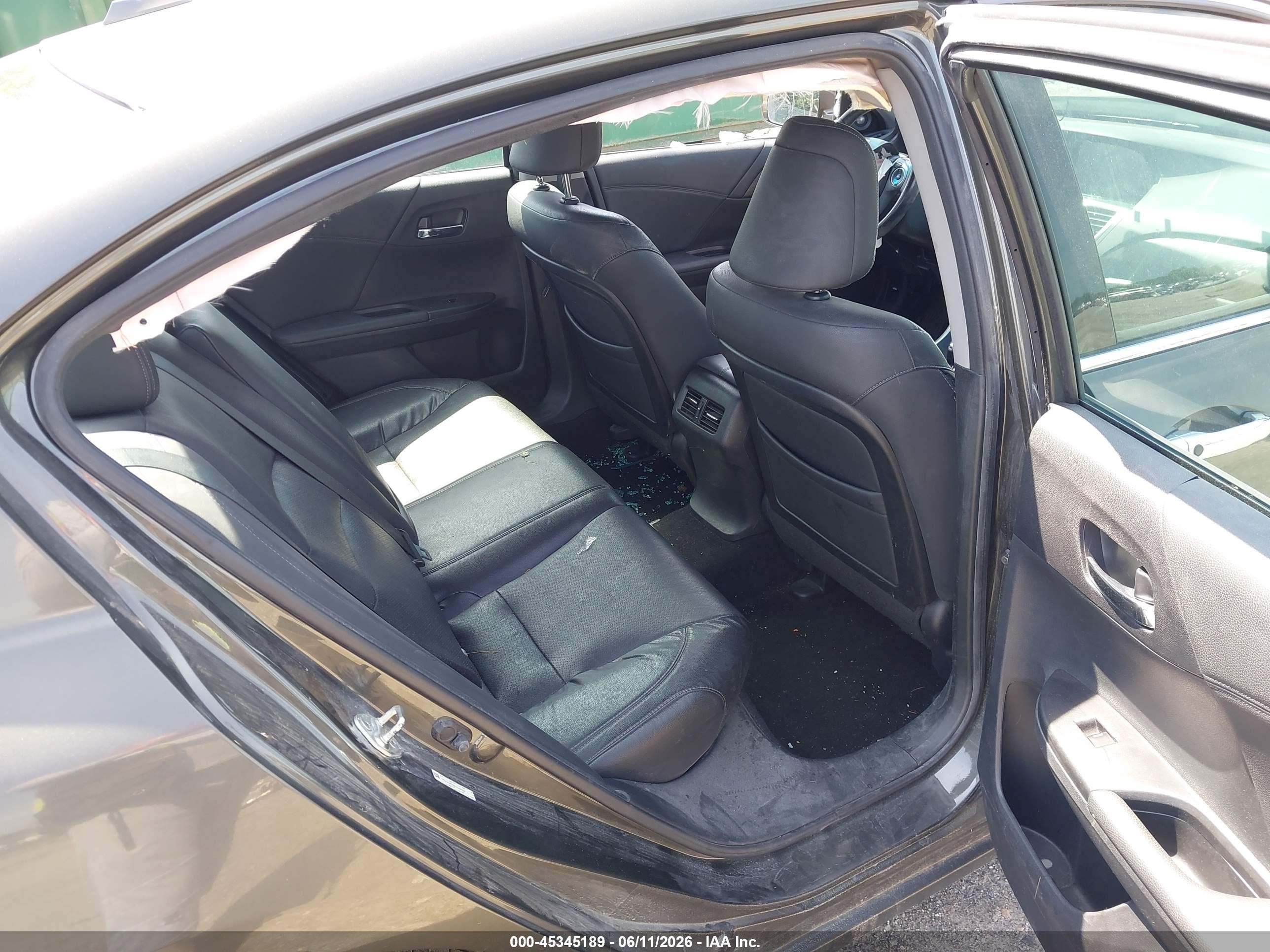 2013 Honda Accord Ex-l V-6 Gray vin: 1HGCR3F86DA049089