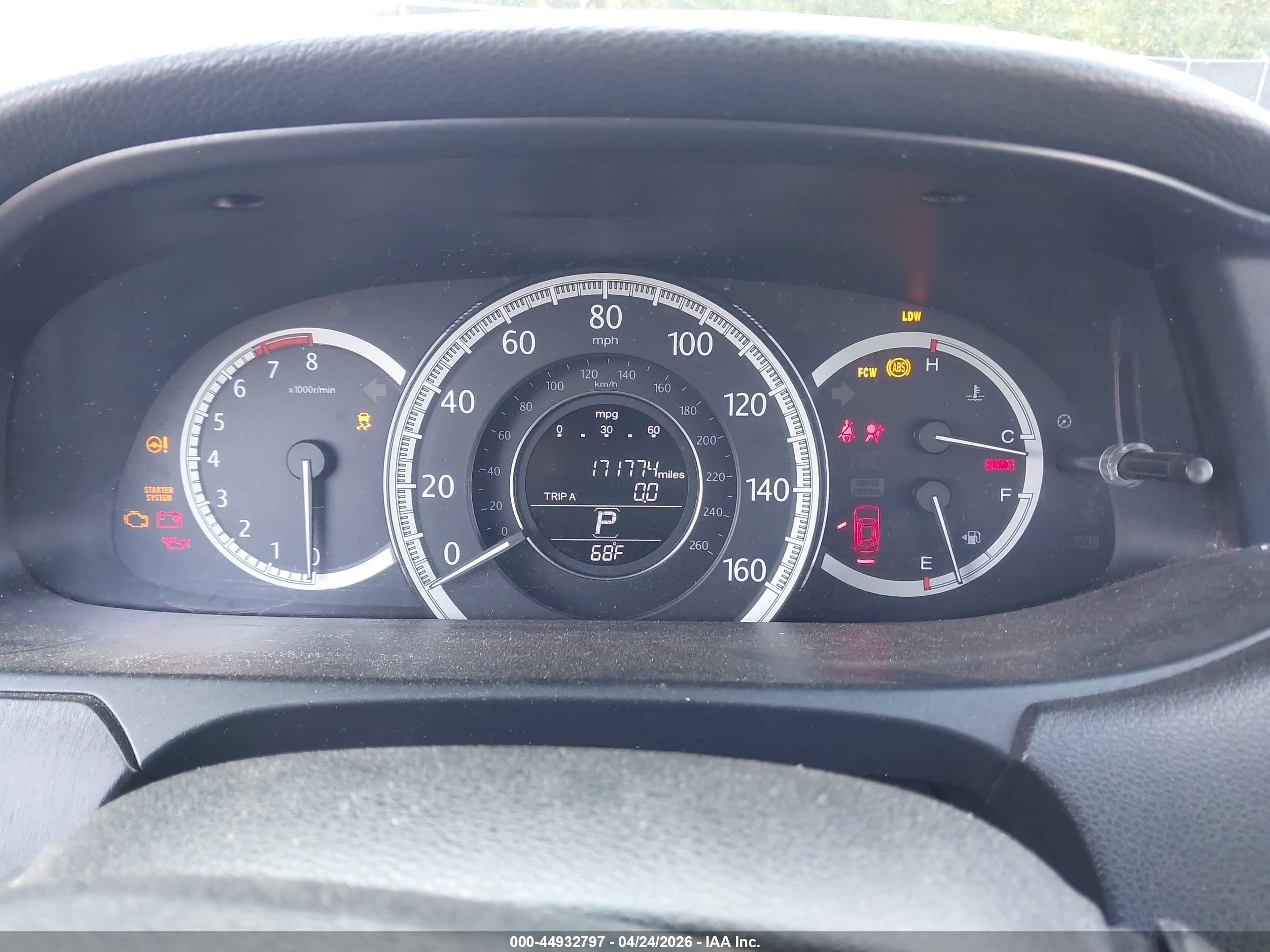 2014 Honda Accord Ex-l V-6 Белый vin: 1HGCR3F86EA003344