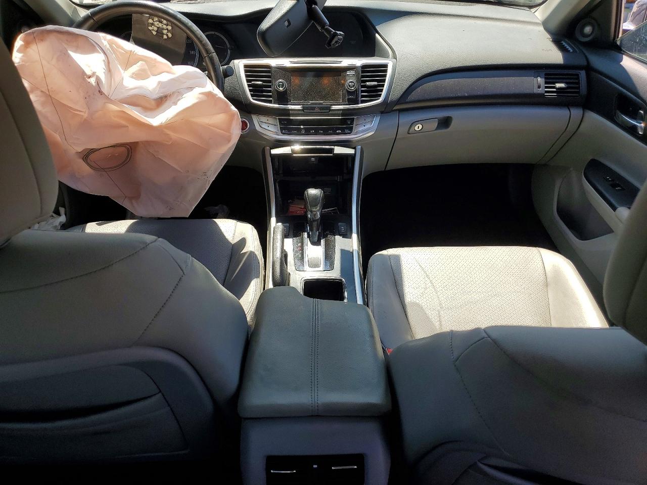 2014 Honda Accord Exl Gray vin: 1HGCR3F86EA006308