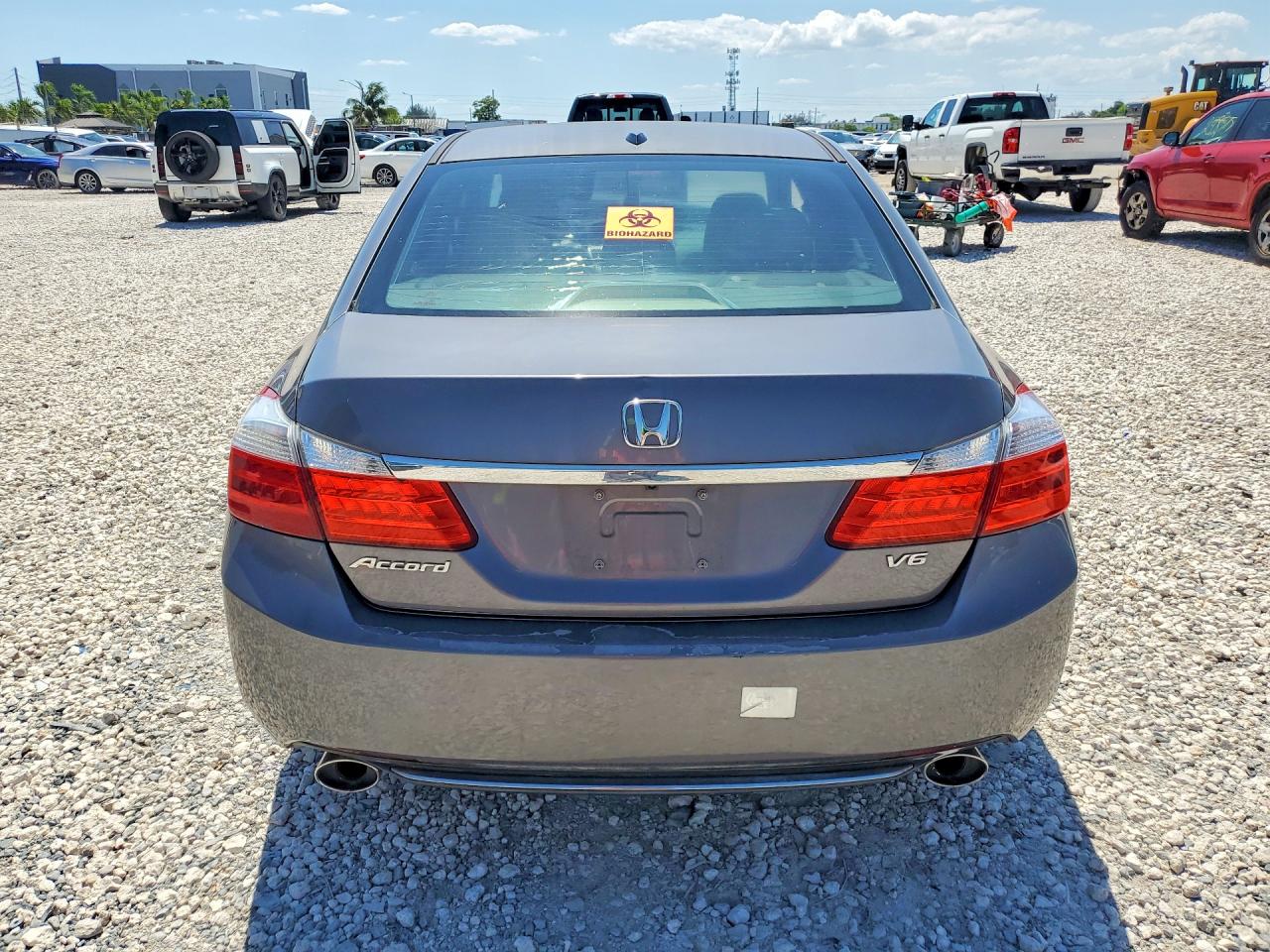 2014 Honda Accord Exl Gray vin: 1HGCR3F86EA006308