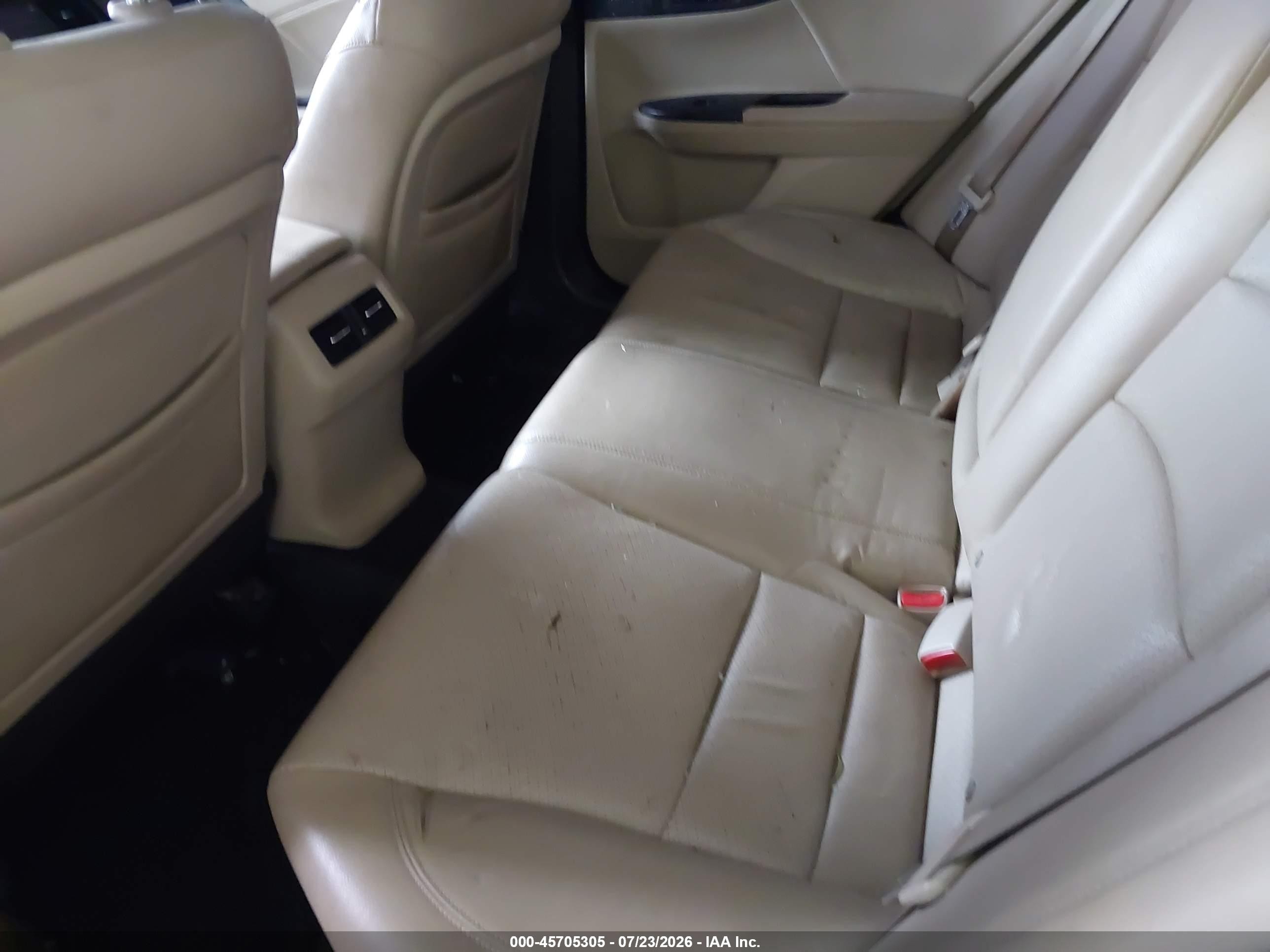 2014 Honda Accord Ex-l V-6 Золотой vin: 1HGCR3F86EA011735