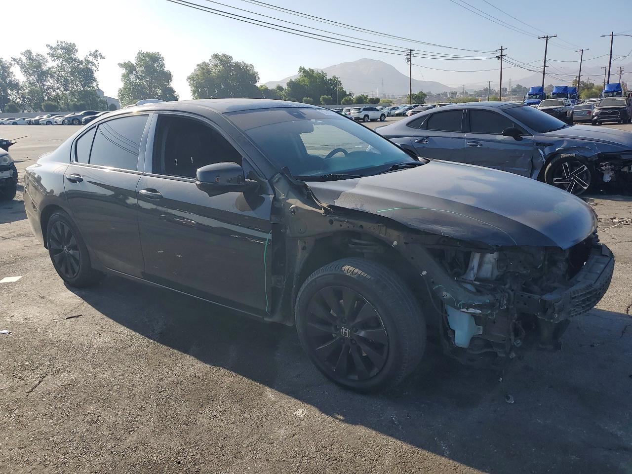2014 Honda Accord Exl Black vin: 1HGCR3F86EA012349