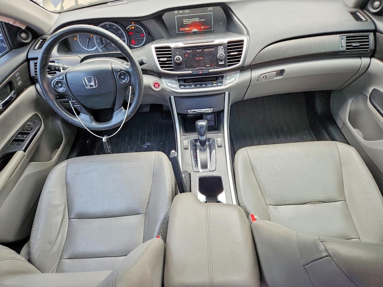 2014 Honda Accord Exl Синий vin: 1HGCR3F86EA022668