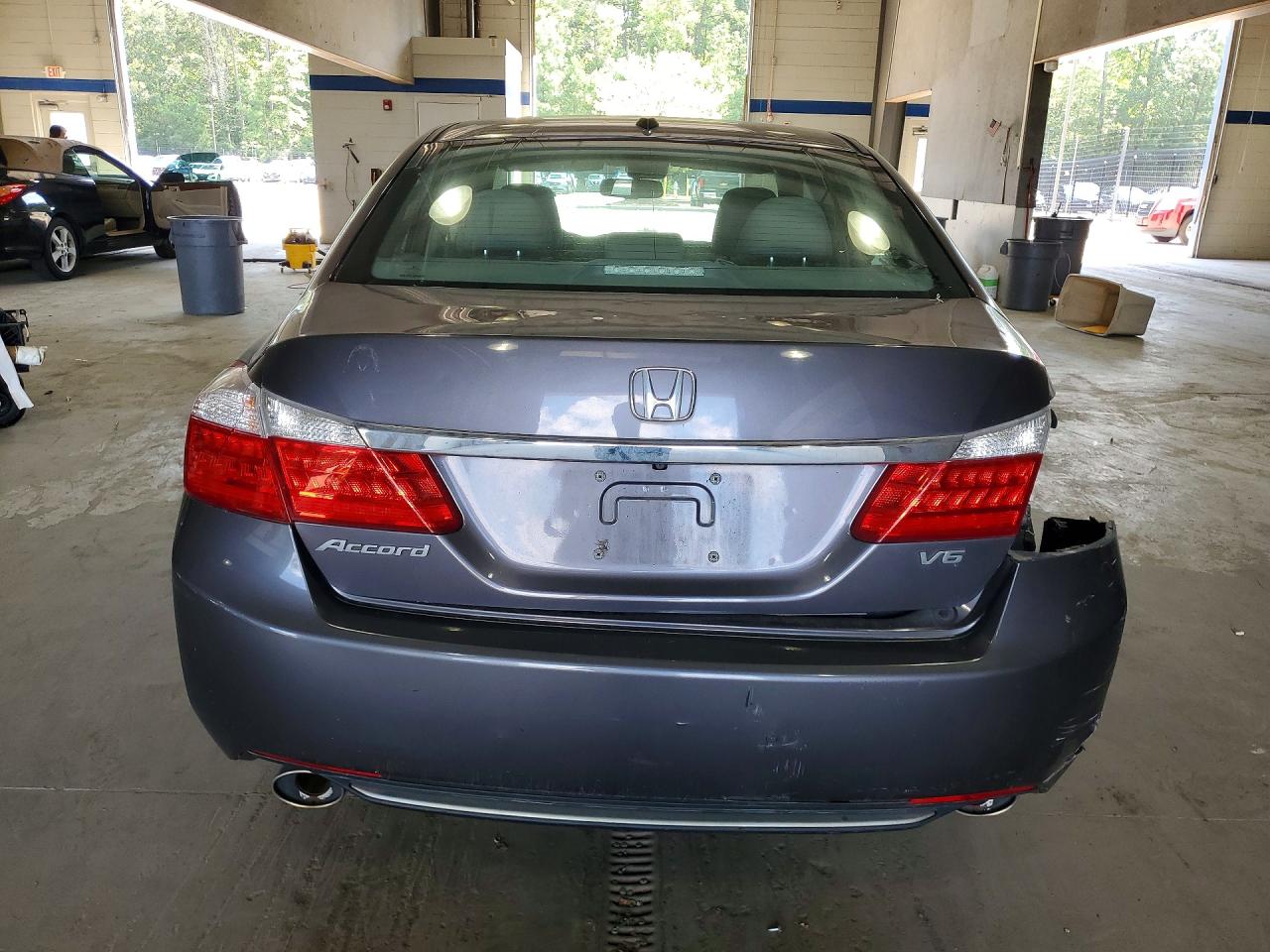 2014 Honda Accord Exl Gray vin: 1HGCR3F86EA039261