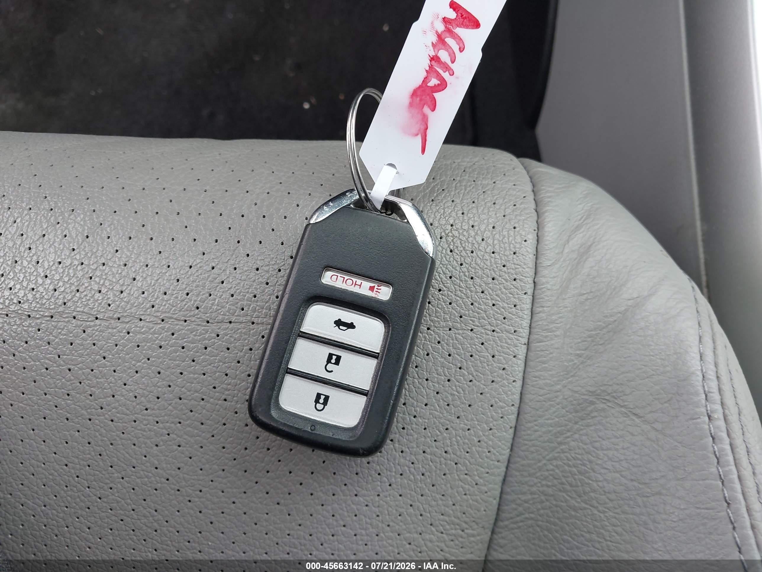 2015 Honda Accord Ex-l V-6 Gray vin: 1HGCR3F86FA004480
