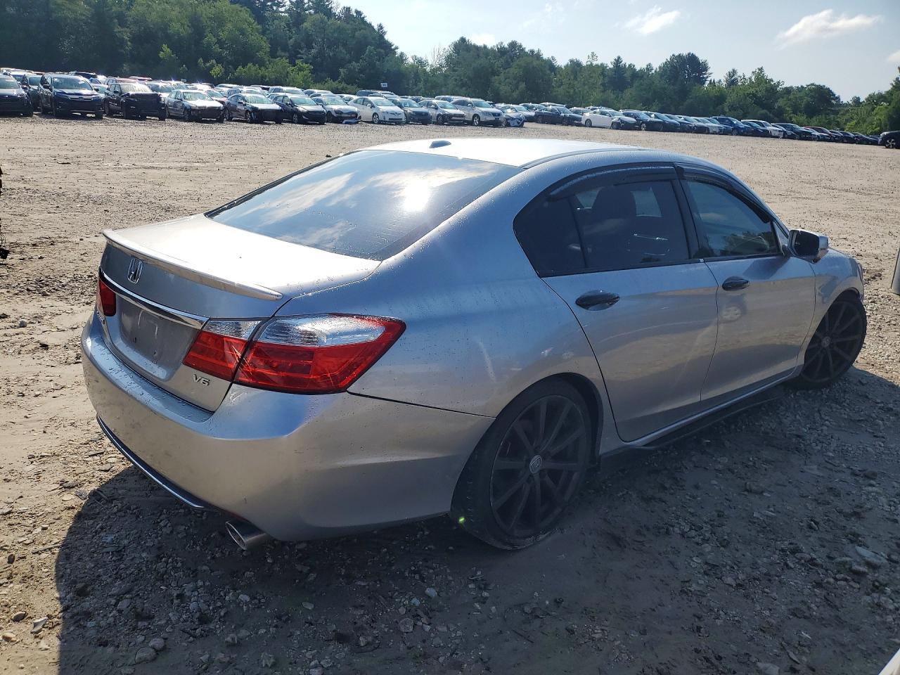 2015 Honda Accord Exl Silver vin: 1HGCR3F86FA017004