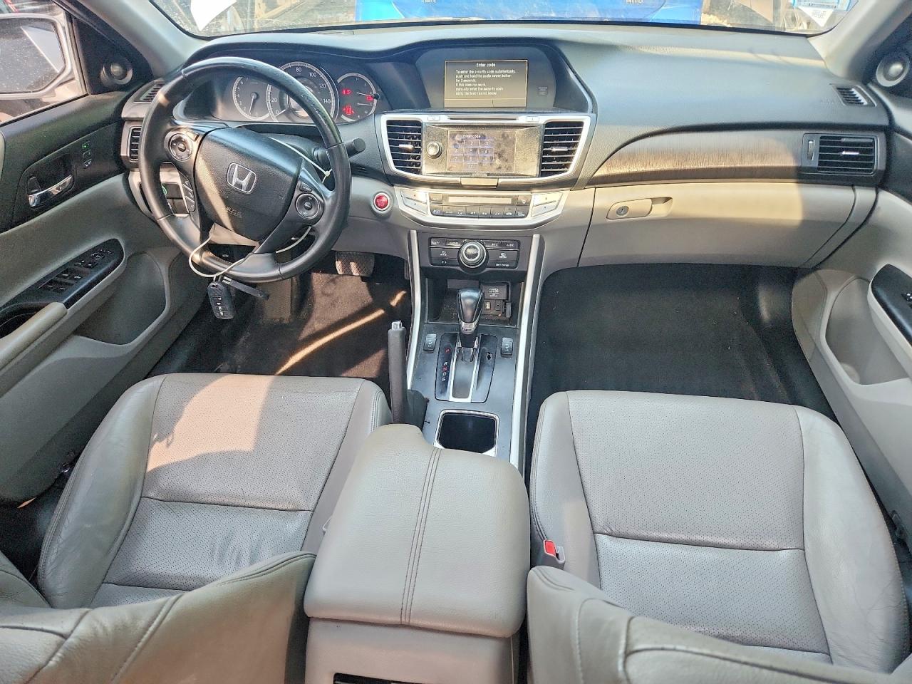 2015 Honda Accord Exl Silver vin: 1HGCR3F86FA017004