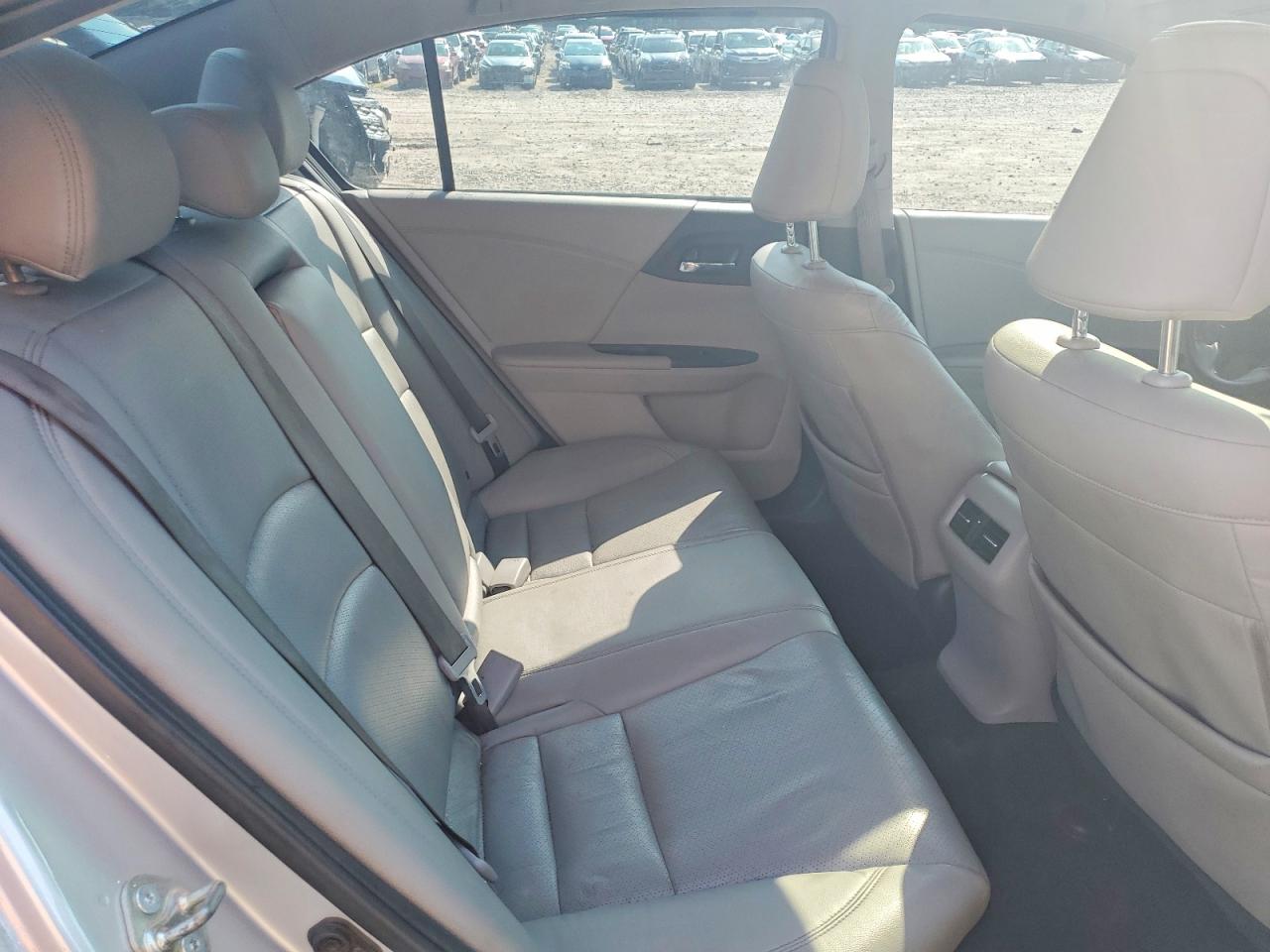 2015 Honda Accord Exl Silver vin: 1HGCR3F86FA017004