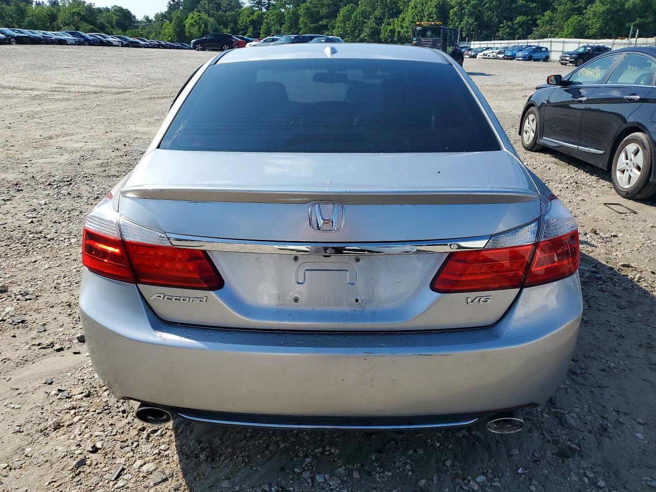 2015 Honda Accord Exl Silver vin: 1HGCR3F86FA017004
