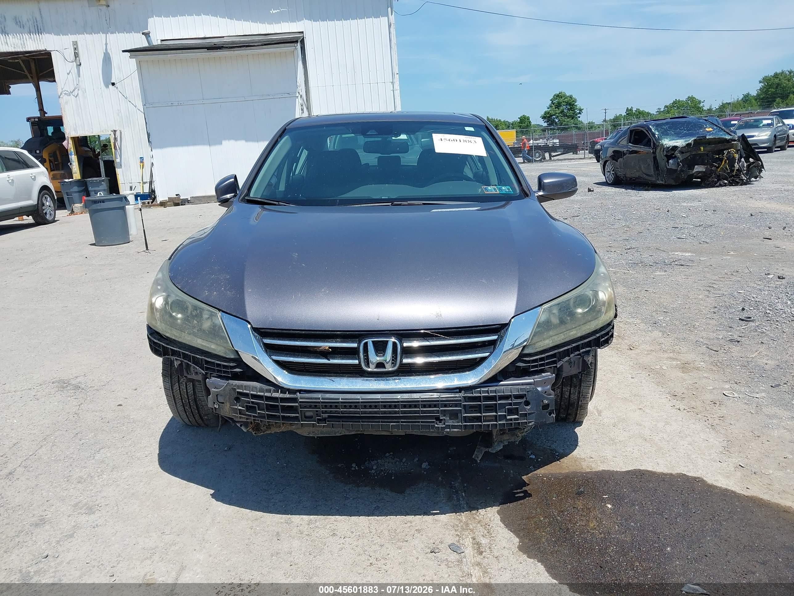 2015 Honda Accord Ex-l V-6 Серый vin: 1HGCR3F86FA018430