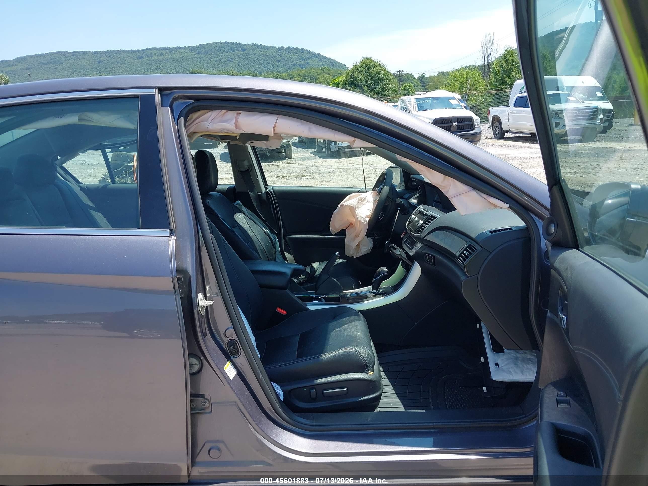 2015 Honda Accord Ex-l V-6 Серый vin: 1HGCR3F86FA018430