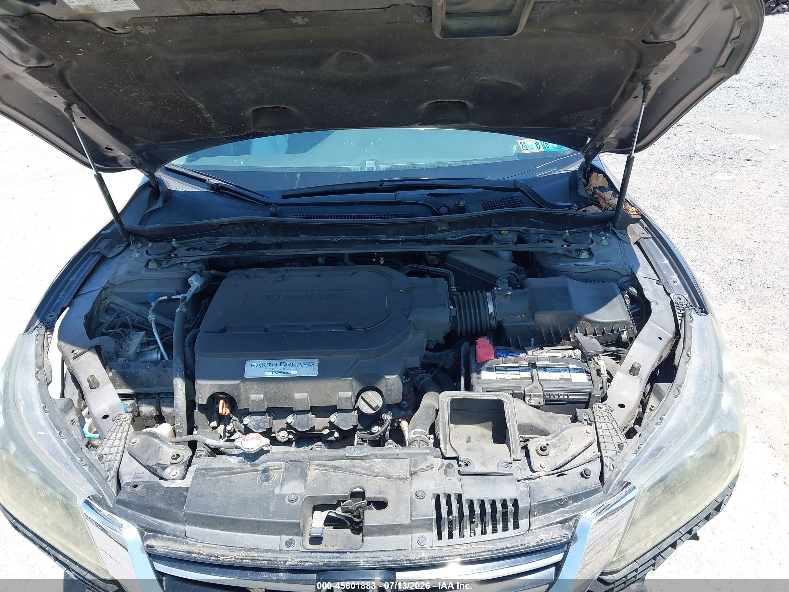 2015 Honda Accord Ex-l V-6 Серый vin: 1HGCR3F86FA018430