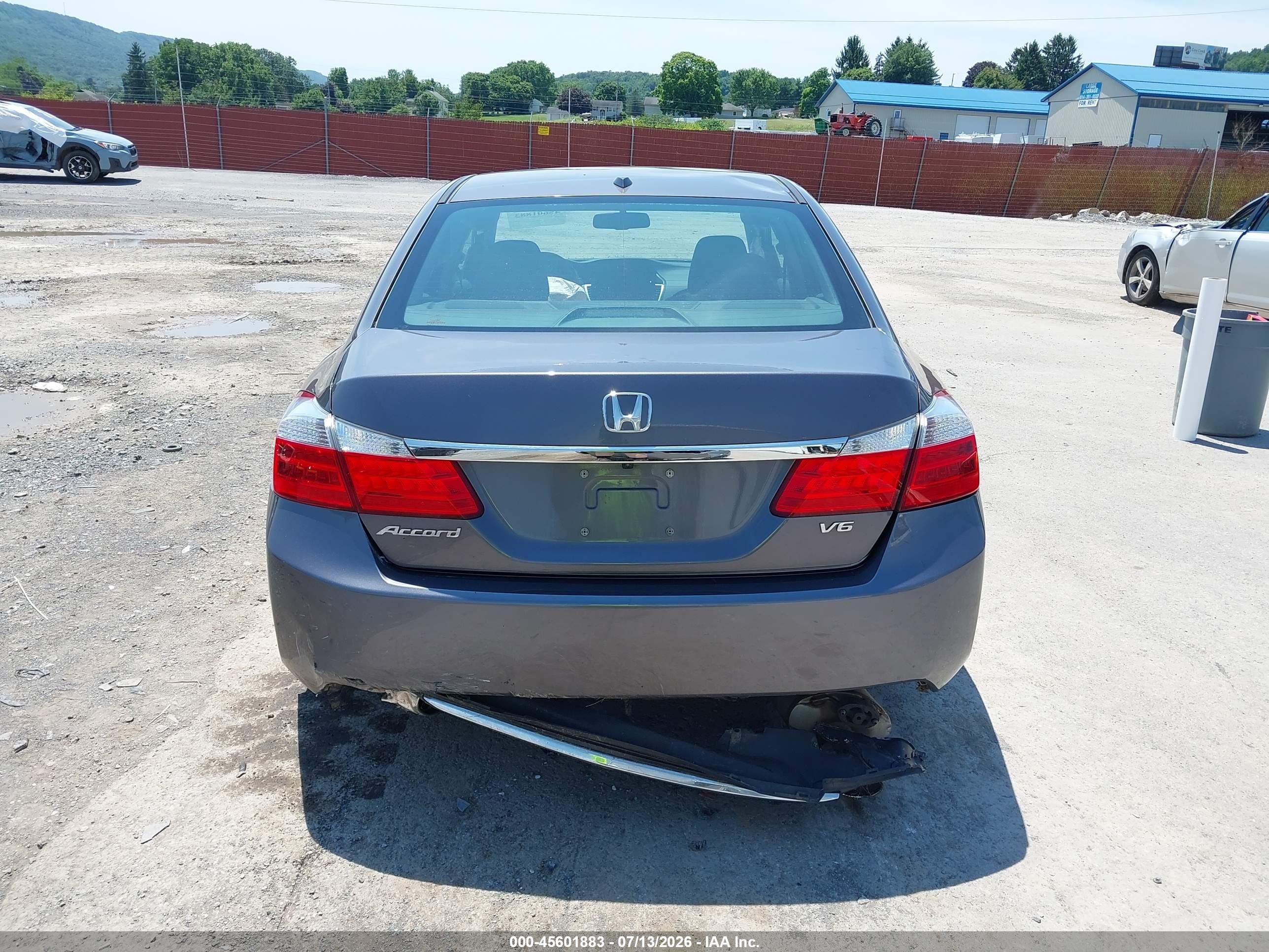 2015 Honda Accord Ex-l V-6 Серый vin: 1HGCR3F86FA018430