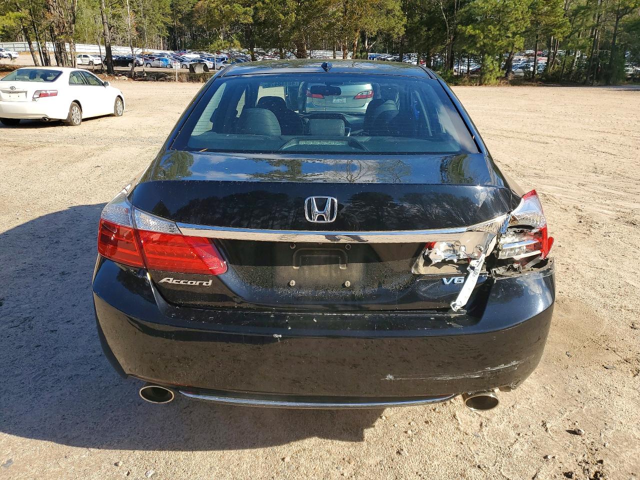 2015 Honda Accord Exl Black vin: 1HGCR3F86FA020159