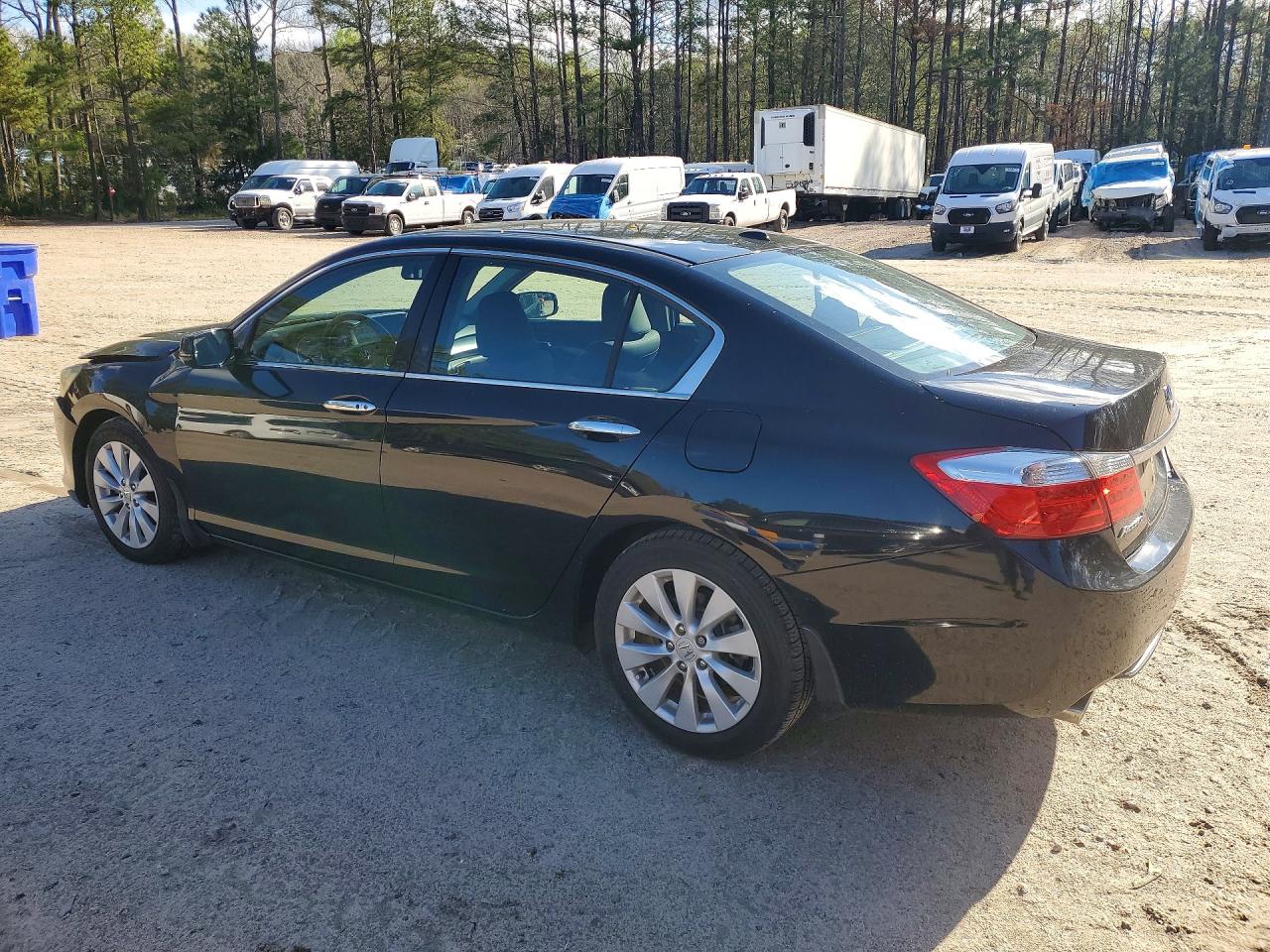 2015 Honda Accord Exl Black vin: 1HGCR3F86FA020159