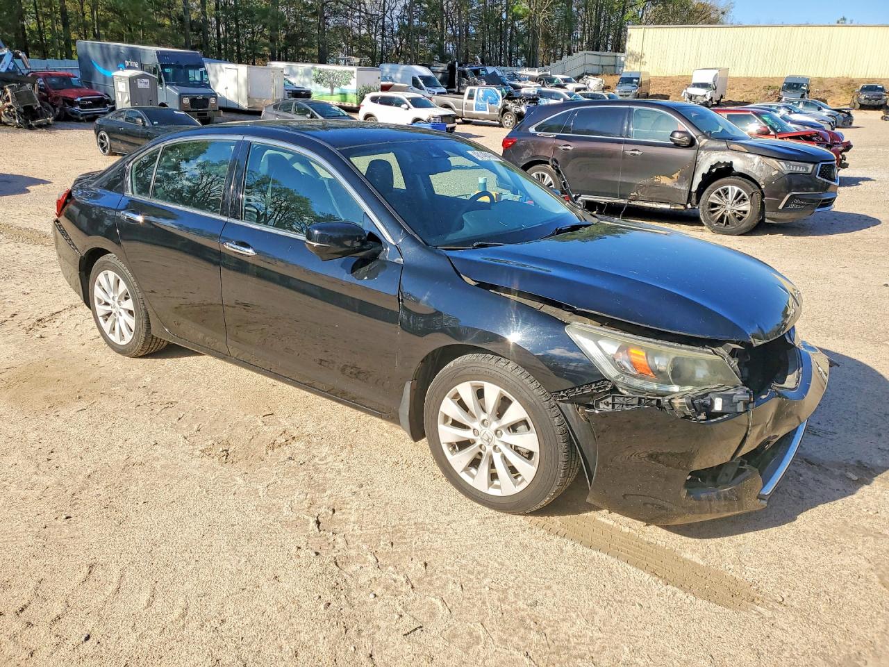2015 Honda Accord Exl Black vin: 1HGCR3F86FA020159