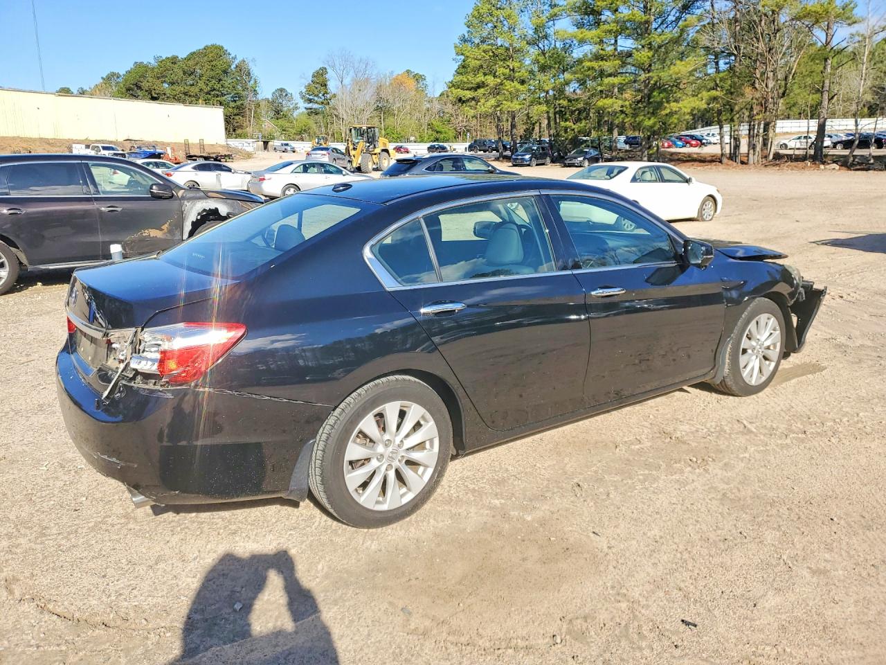 2015 Honda Accord Exl Black vin: 1HGCR3F86FA020159