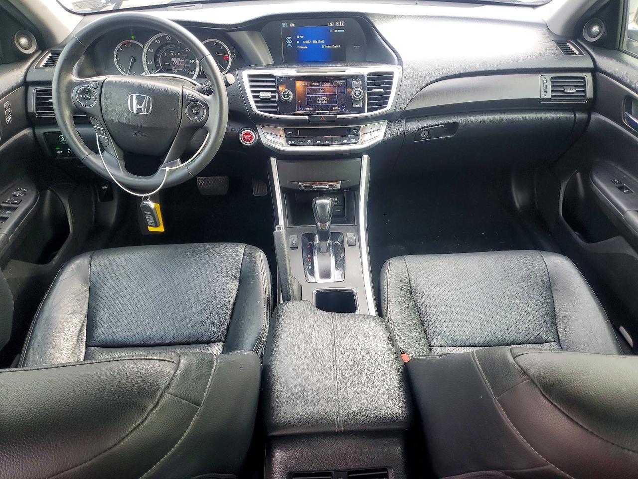 2015 Honda Accord Exl Gray vin: 1HGCR3F86FA022249