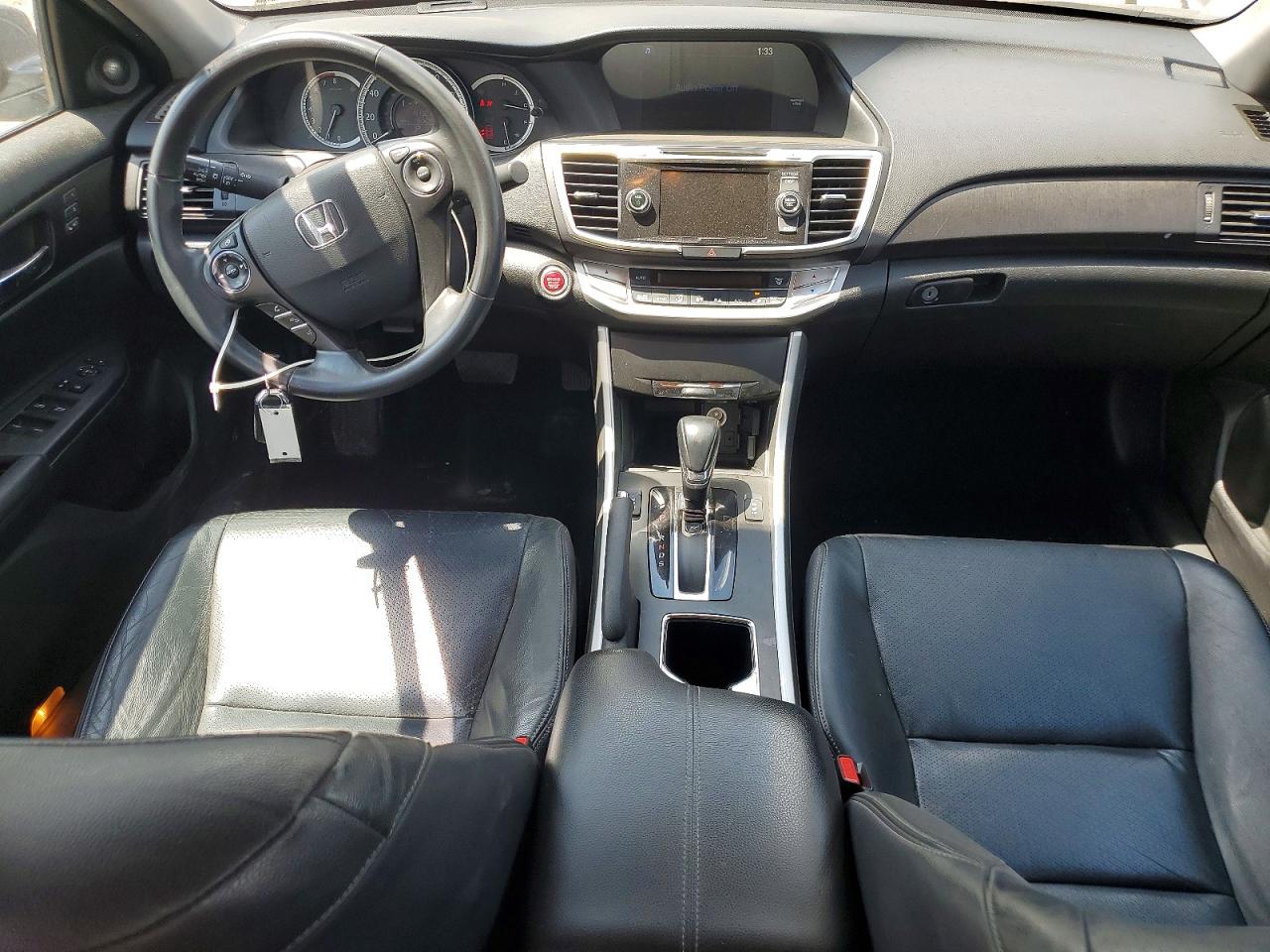 2015 Honda Accord Exl Gray vin: 1HGCR3F86FA026995