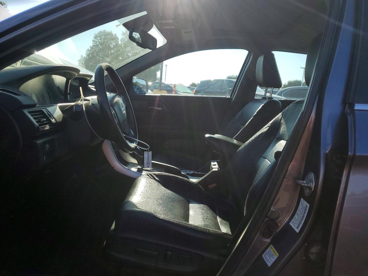 2015 Honda Accord Exl Серый vin: 1HGCR3F86FA032327