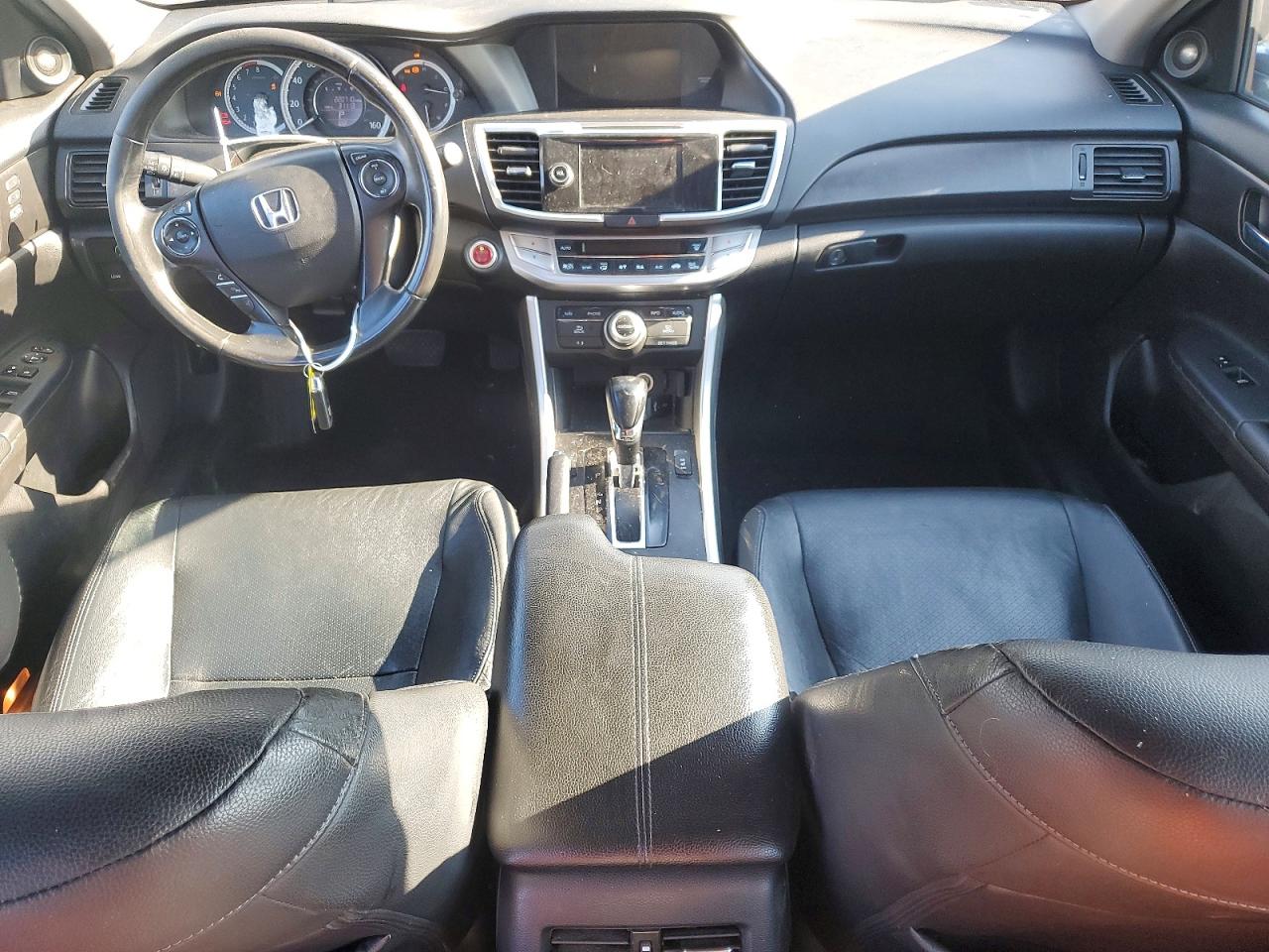 2015 Honda Accord Exl Серый vin: 1HGCR3F86FA032327