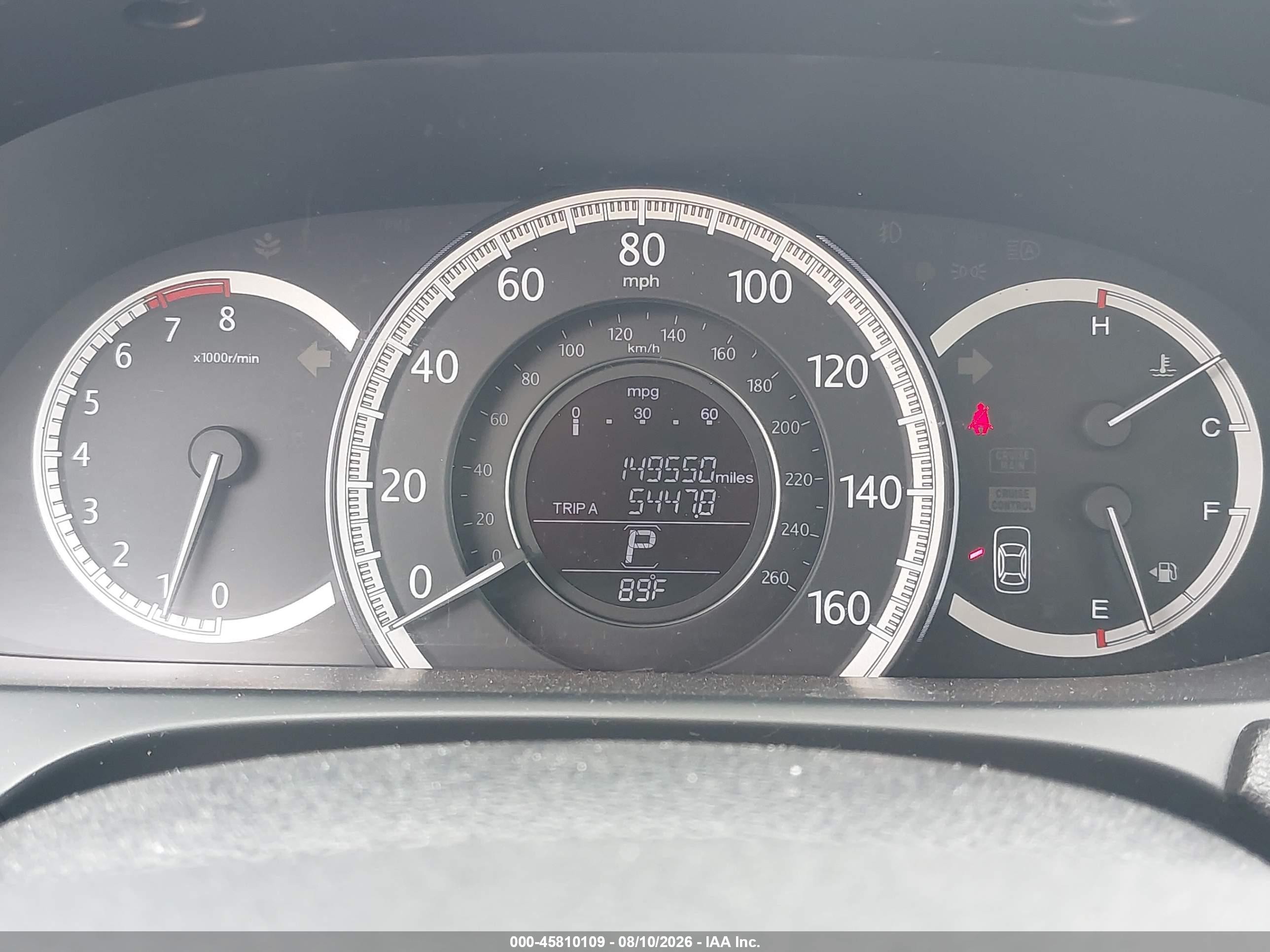2013 Honda Accord Ex-l V-6 White vin: 1HGCR3F87DA001133