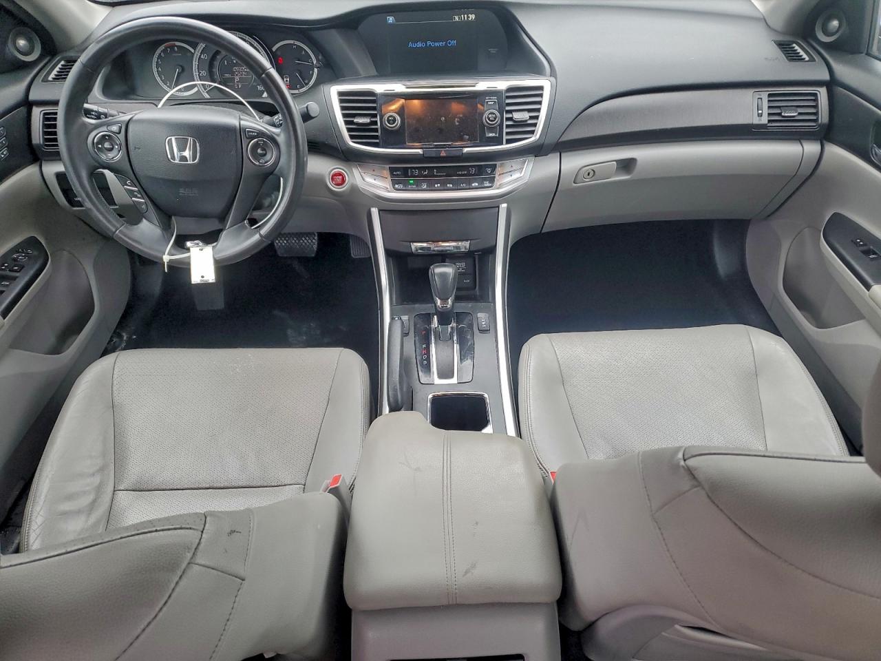 2013 Honda Accord Exl Gray vin: 1HGCR3F87DA003237