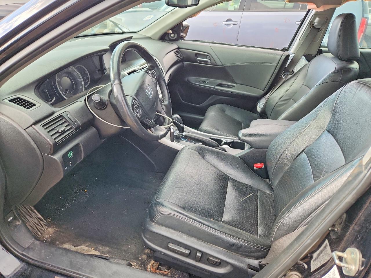 2013 Honda Accord Exl Black vin: 1HGCR3F87DA007031