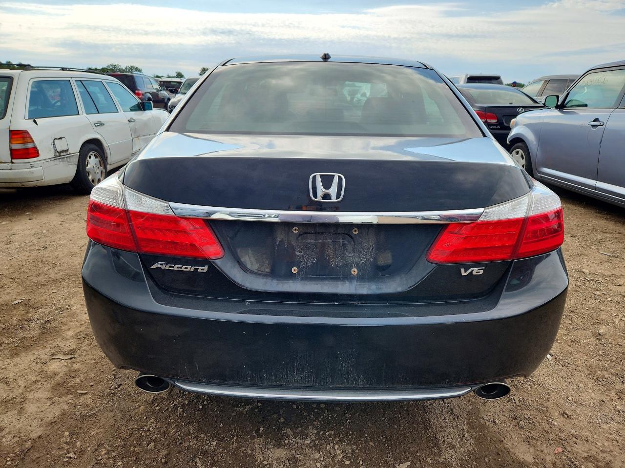 2013 Honda Accord Exl Black vin: 1HGCR3F87DA007031