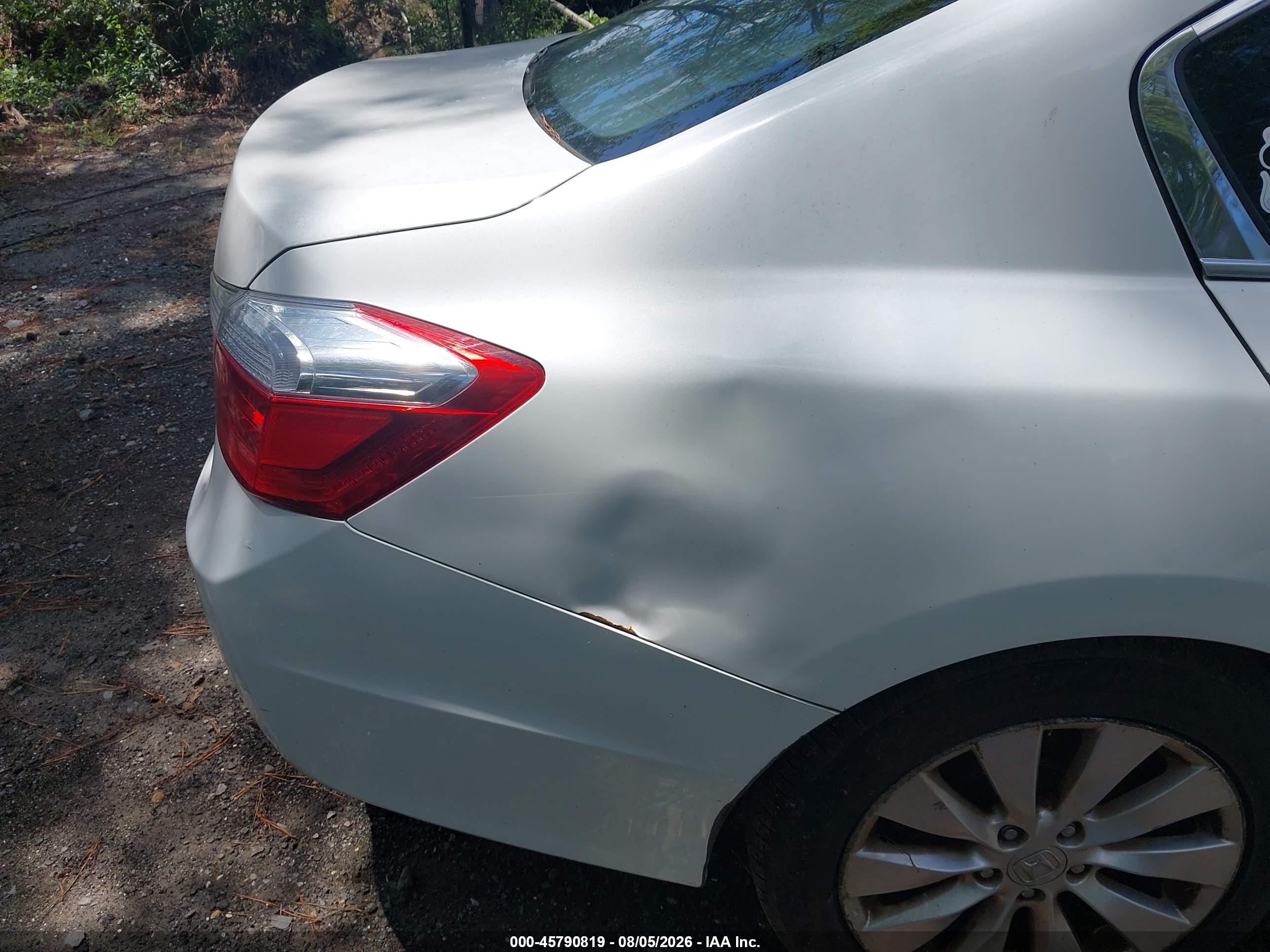 2013 Honda Accord Ex-l V-6 Белый vin: 1HGCR3F87DA013640