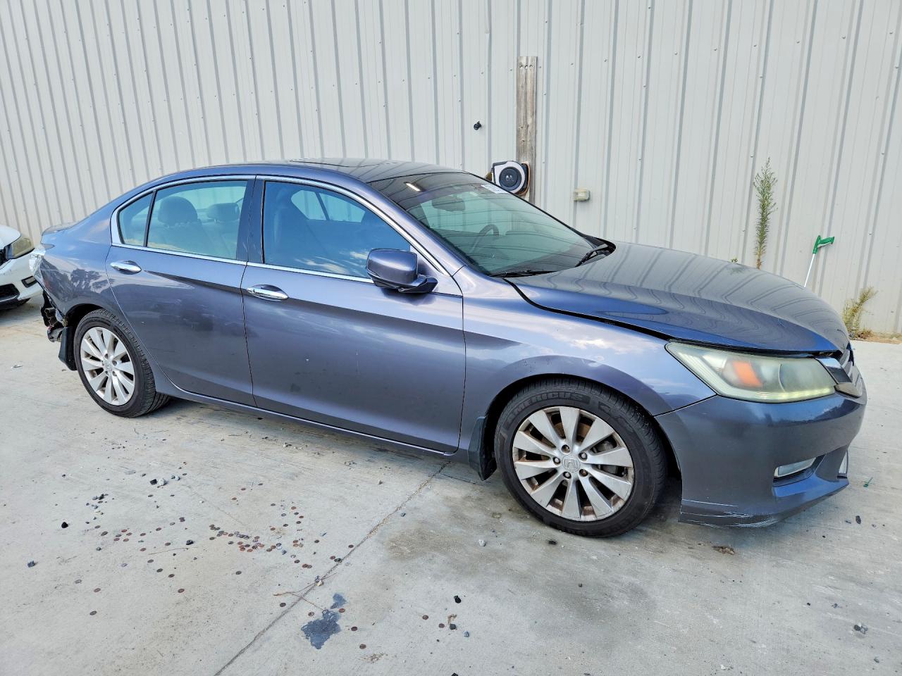 2013 Honda Accord Exl Серый vin: 1HGCR3F87DA015436