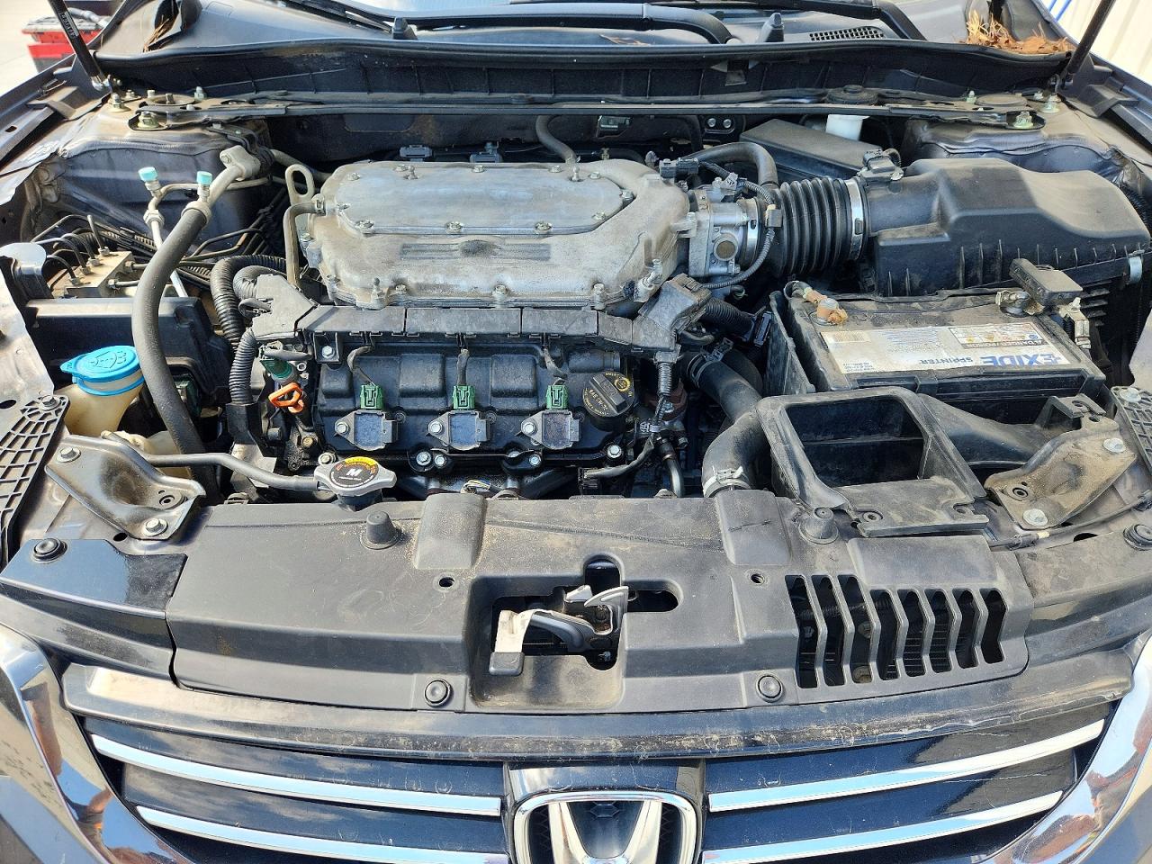2013 Honda Accord Exl Серый vin: 1HGCR3F87DA015436