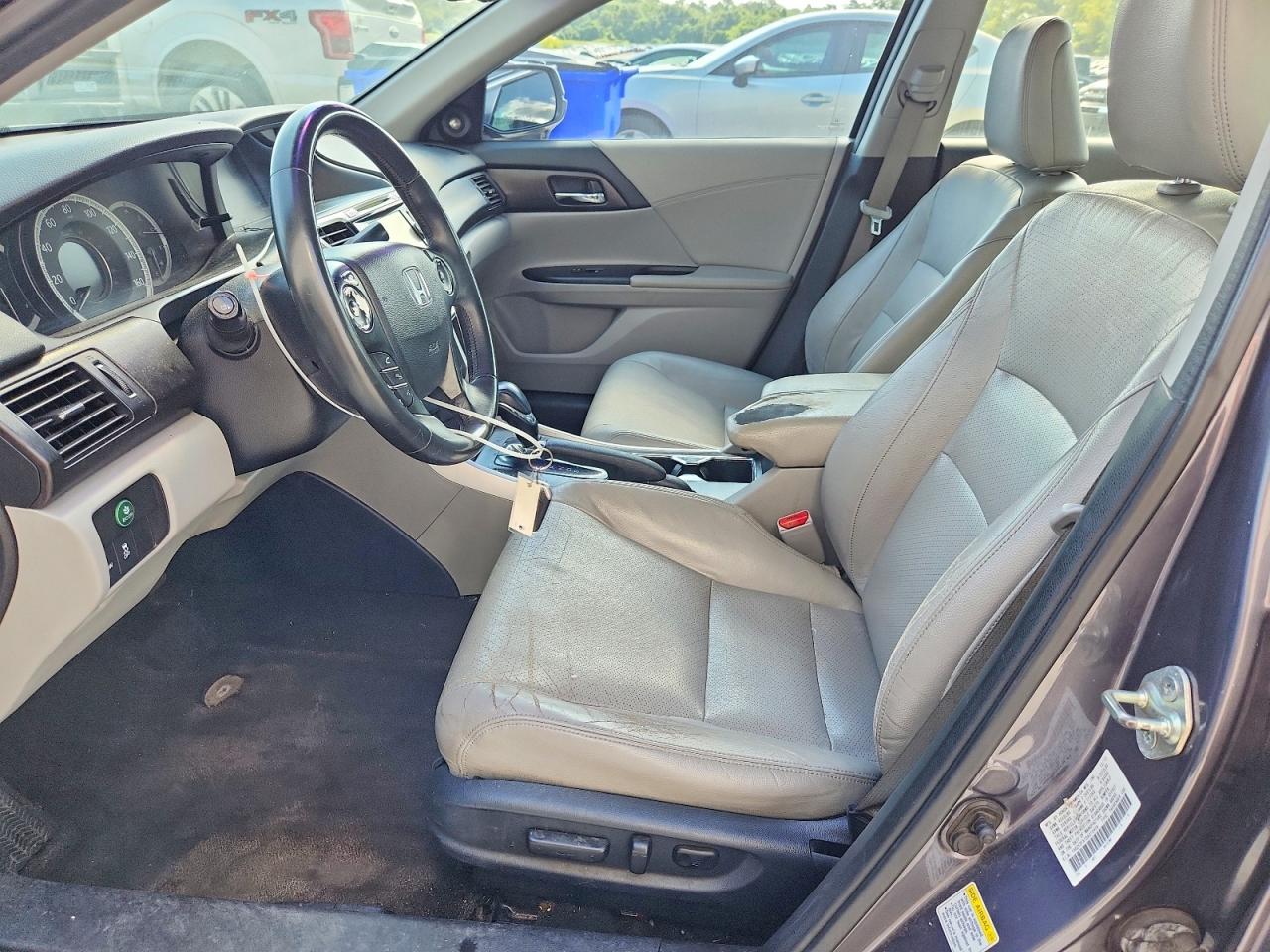 2013 Honda Accord Exl Серый vin: 1HGCR3F87DA015436