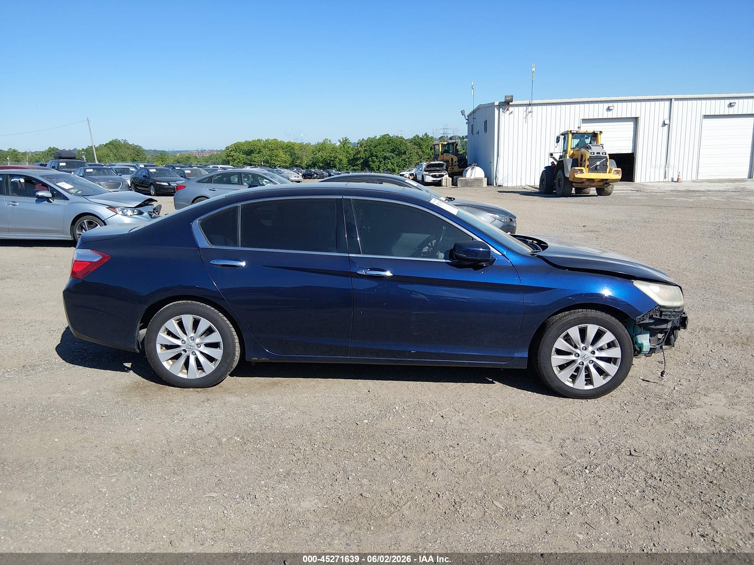 2013 Honda Accord Ex-l V-6 Черный vin: 1HGCR3F87DA020569