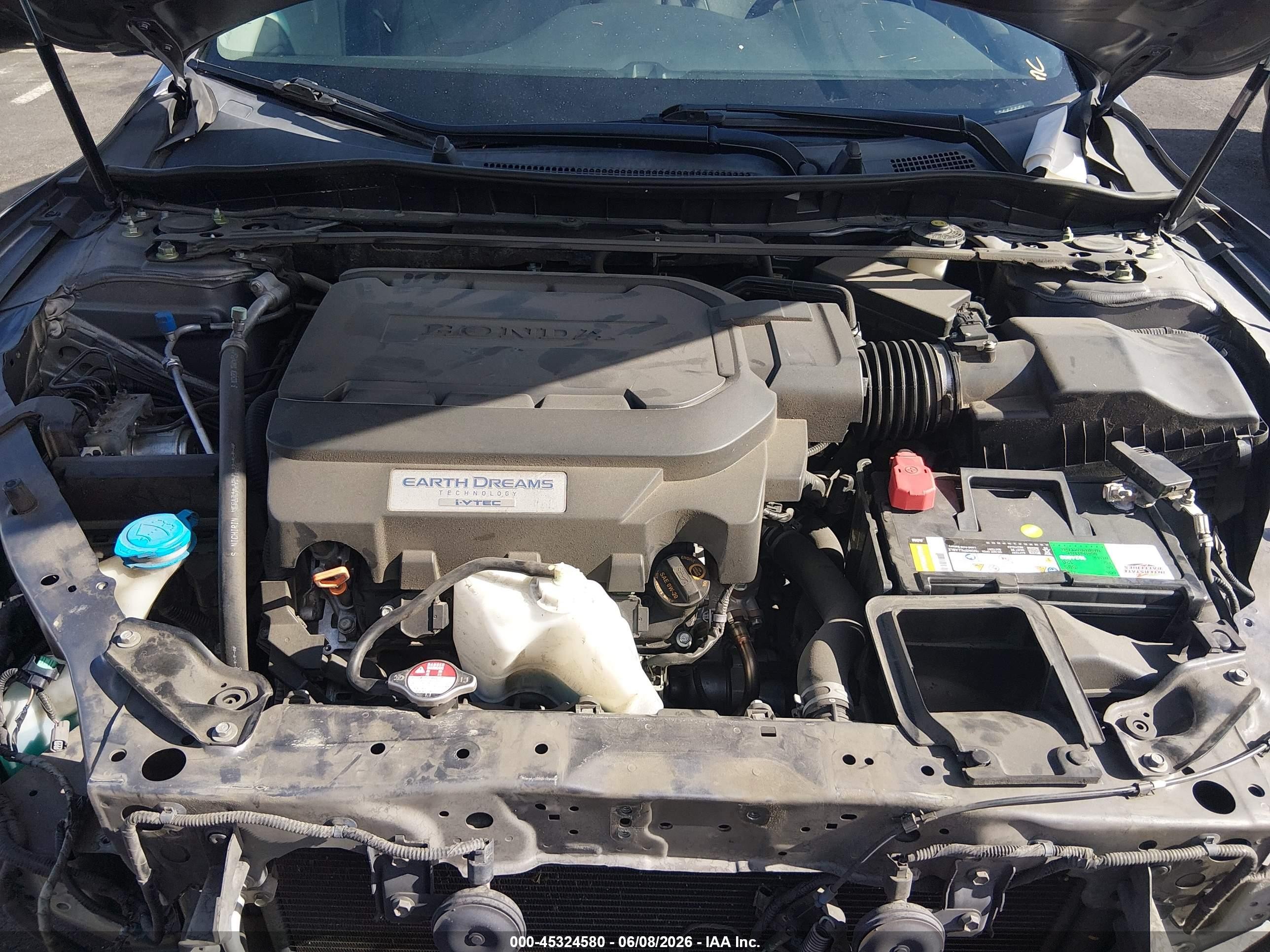 2013 Honda Accord Ex-l V-6 Gray vin: 1HGCR3F87DA027392
