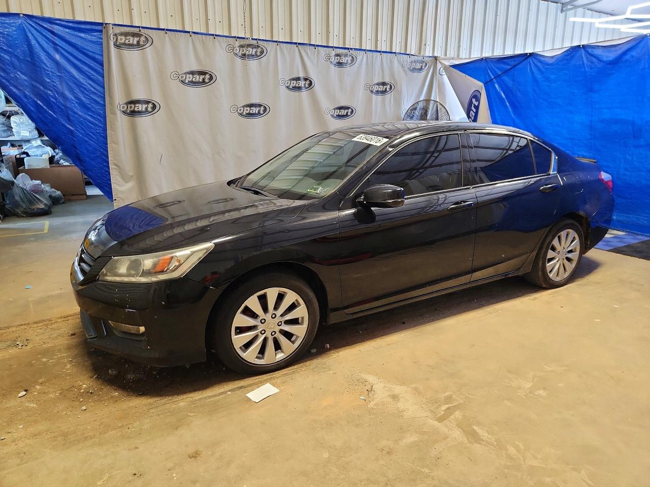 2013 Honda Accord Exl Black vin: 1HGCR3F87DA028509