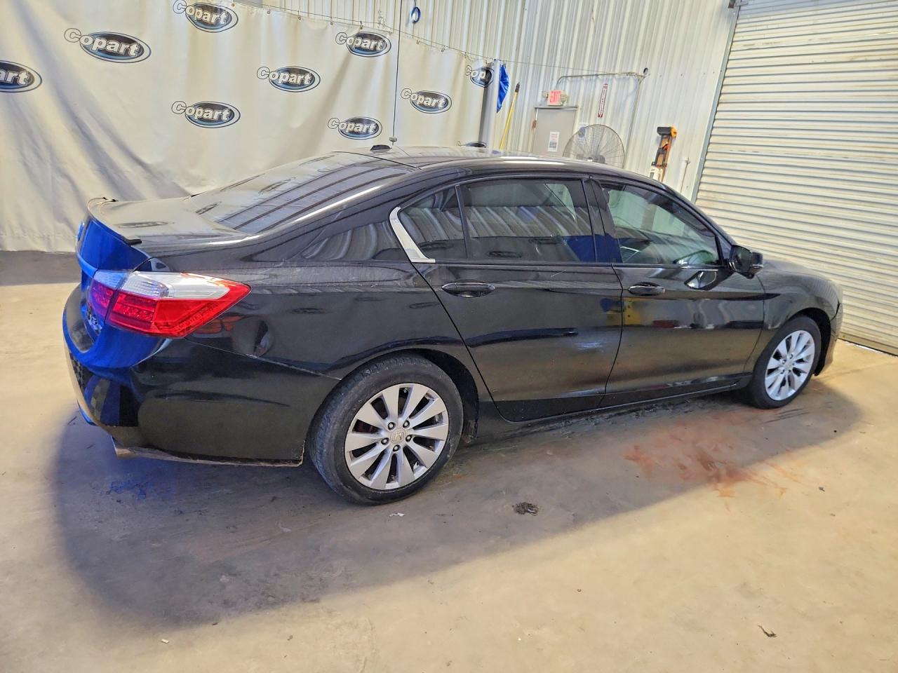 2013 Honda Accord Exl Black vin: 1HGCR3F87DA028509