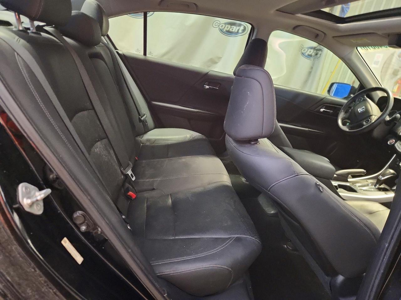 2013 Honda Accord Exl Black vin: 1HGCR3F87DA028509