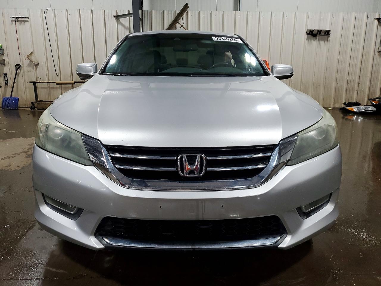 2013 Honda Accord Exl Silver vin: 1HGCR3F87DA034262