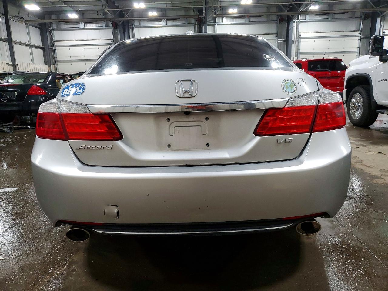 2013 Honda Accord Exl Silver vin: 1HGCR3F87DA034262