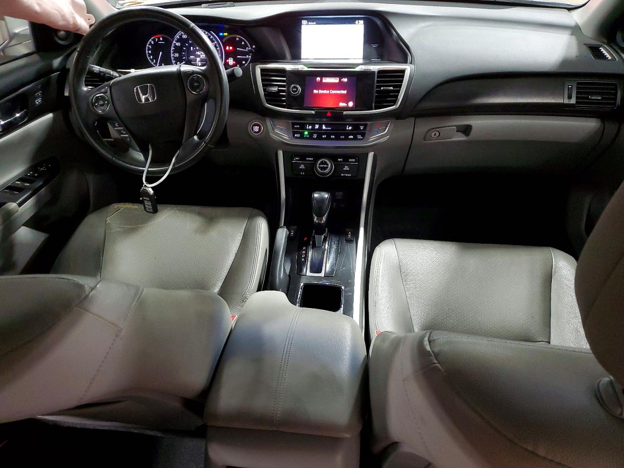 2013 Honda Accord Exl Silver vin: 1HGCR3F87DA034262