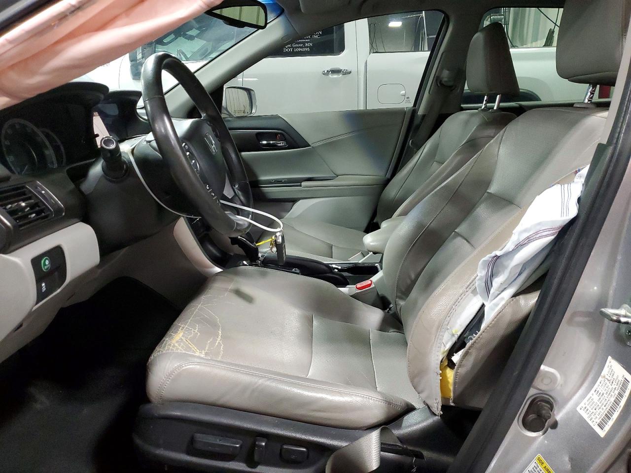 2013 Honda Accord Exl Silver vin: 1HGCR3F87DA034262