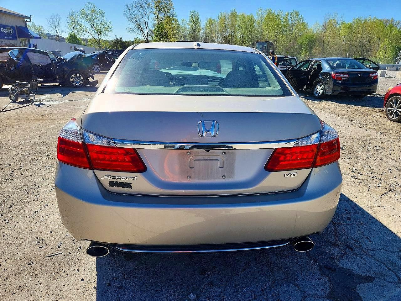 2013 Honda Accord Exl Cream vin: 1HGCR3F87DA049246