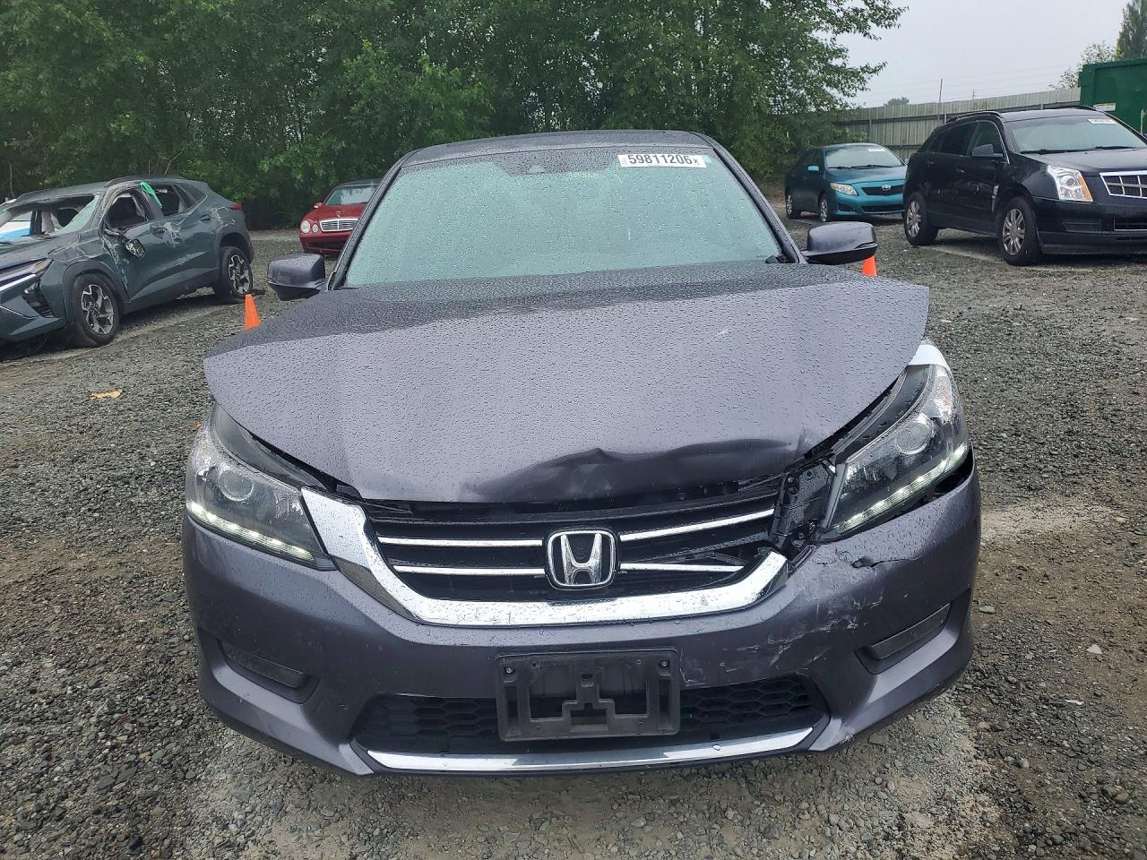 2014 Honda Accord Exl Charcoal vin: 1HGCR3F87EA013347