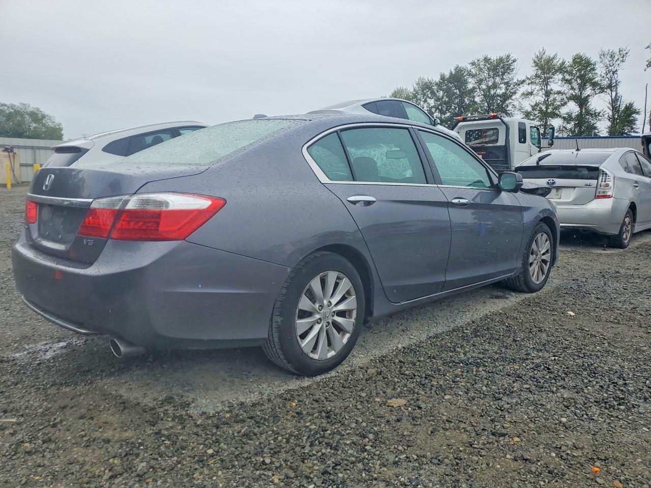 2014 Honda Accord Exl Charcoal vin: 1HGCR3F87EA013347
