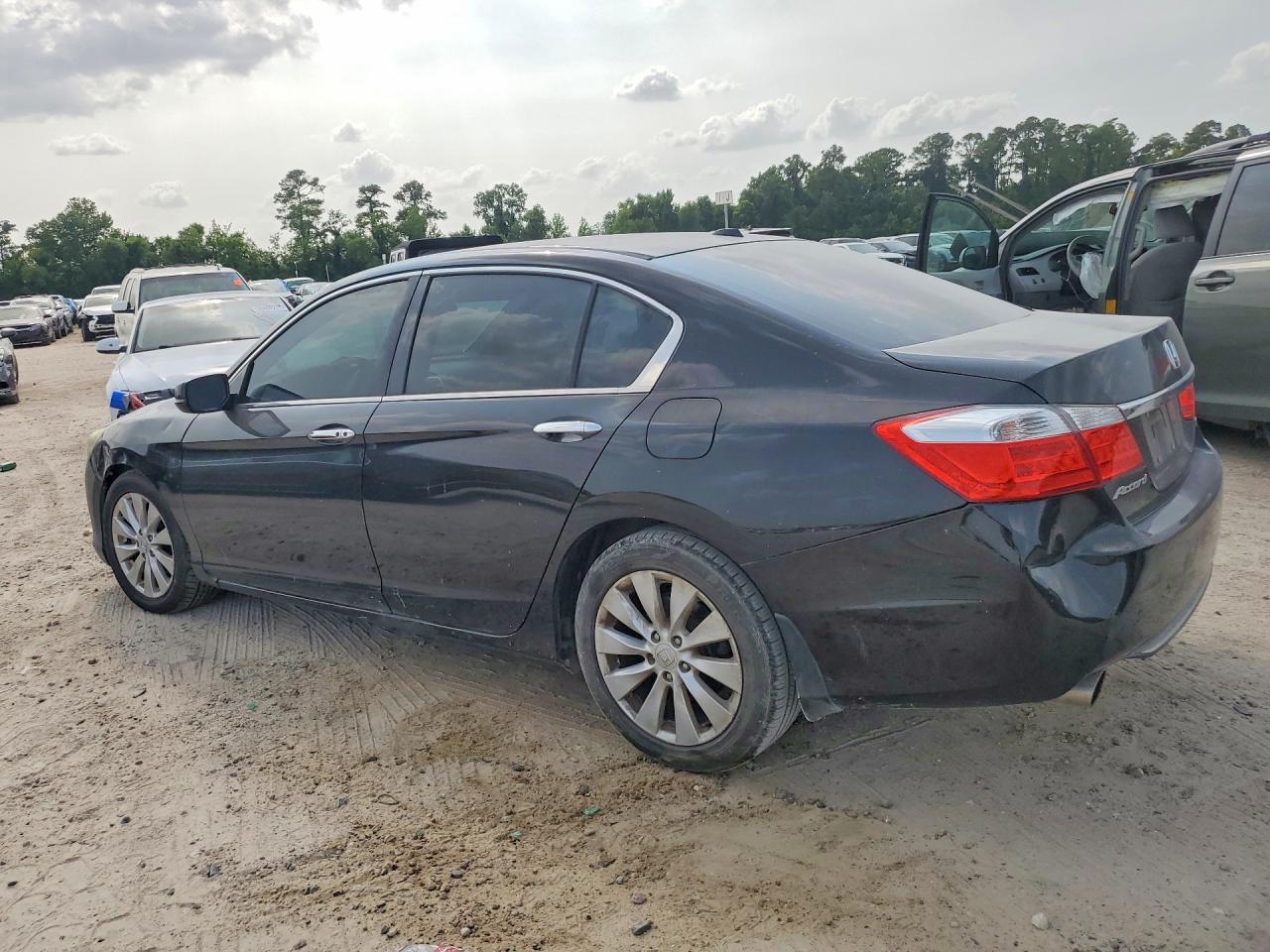 2014 Honda Accord Exl Black vin: 1HGCR3F87EA027023