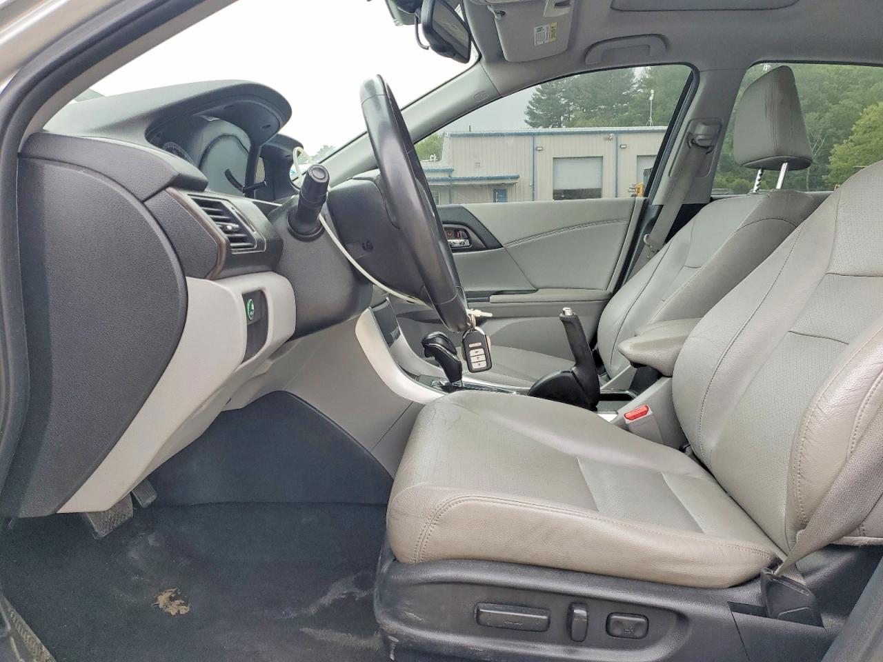 2014 Honda Accord Exl Серебряный vin: 1HGCR3F87EA028804