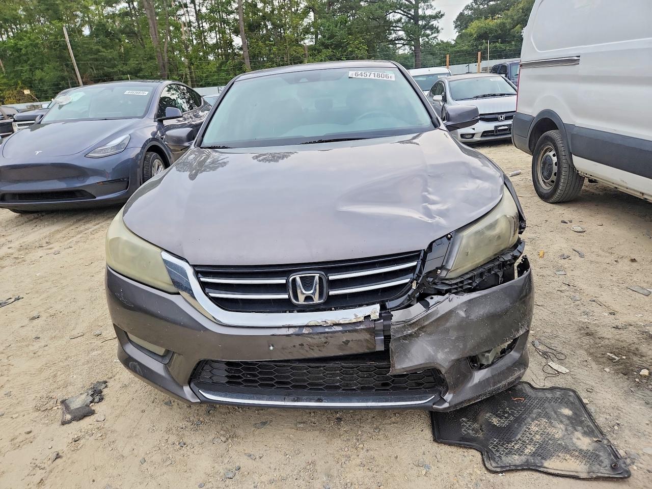 2014 Honda Accord Exl Угольный vin: 1HGCR3F87EA031590