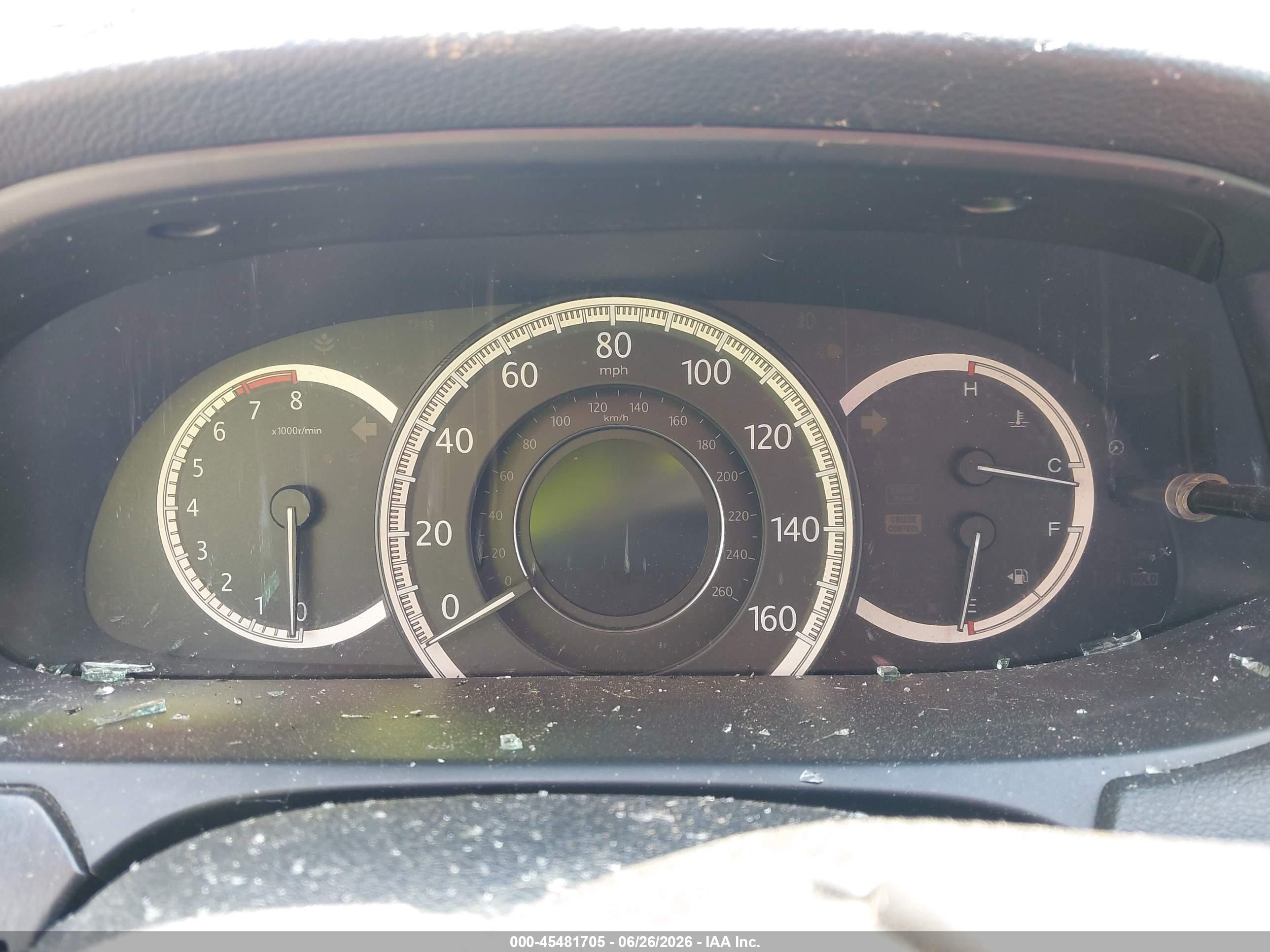 2014 Honda Accord Ex-l V-6 Белый vin: 1HGCR3F87EA032965